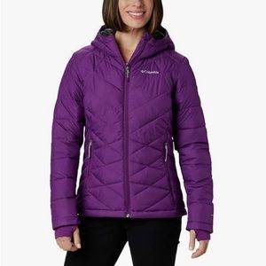 🆕 Columbia heavenly plum Omni-heat puffer quilt jacket coat